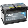 Exide EA722 Premium Carbon Boost 72Ah Autobatterie 12V Starterbatterie Batterie