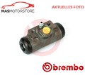 RADBREMSZYLINDER TROMMELBREMSE HINTEN BREMBO A 12 371 P NEU OE QUALITÄT