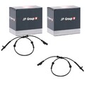 2x JP GROUP ABS-SENSOR RADDREHZAL HINTEN BEIDSEITIG passend für FIAT PANDA