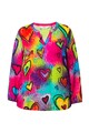 Angel of Style Damen große Größen Bluse bequeme Passform