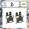 2x ORIGINAL® Valeo 245111 Zündspule für Opel Astra G Kasten Fiat Panda Punto