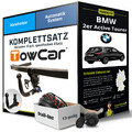 Anhängerkupplung abnehmbar für BMW 2er Active Tourer +E-Satz Kit NEU AHK