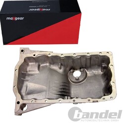 MAXGEAR ÖLWANNE MIT BOHRUNG FÜR ÖLSTANDSENSOR passend für AUDI A4 A6 SKODA SUPER