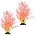 2pcs Aquarium Fischtank Simulation Wasserpflanze Künstliches Aquariumgras