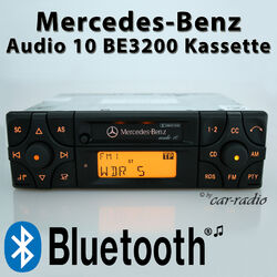 Original Mercedes Audio 10 BE3200 Bluetooth MP3 Becker Radio Kassette 2088200386