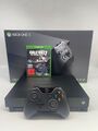 Microsoft Xbox One X Konsole Schwarz + Controller + Spiel - Guter Zustand