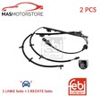 ABS SENSOR DREHZAHLFÜHLER PAAR FEBI BILSTEIN 107572 2PCS P FÜR FORD FIESTA V