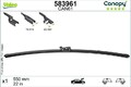 VALEO Wischblatt 583961 für ALFA ROMEO BMW CITROËN  passend für FIAT FORD