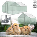 Hühnerstall Käfige Kleintierstall - Freilaufgehege mit PE Dach für Geflügel DE
