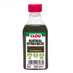 Clou Holz- u. Möbelpflege, waserverdünnbar/lö Rustikaleffekt-Beize B 4 250ml mit