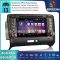 8-Kern CarPlay Android 14 Autoradio GPS für AUDI TT MK2 DAB+DVD SWC RDS Navi OBD