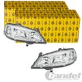 2x HELLA HALOGEN SCHEINWERFER SATZ passend für OPEL ASTRA LINKS+RECHTS