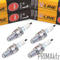 4x NGK Zündkerzen BUR6ET 2876 V-LINE 1 für Audi 80 B4 100 C3 Seat Ibiza Skoda