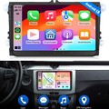 6GB+64GB 9" Autoradio Navi CarPlay GPS Android 13 Für VW GOLF 5 6 Touran Caddy