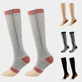 Kompressionsstrümpfe Stützstrümpfe Mit Reißverschluss Thrombose Socks Kniesock ↕