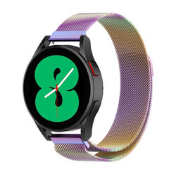 Für Samsung Galaxy Watch 7 FE 6 5 4 3 / Classic Armband Nylon Leder Metallband