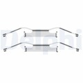 DELPHI Zubehörsatz, Scheibenbremsbelag LX0439 für ALFA ROMEO CITROËN FIAT