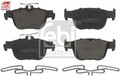 febi bilstein 184233 Bremsbelagsatz für Scheibenbremse Bremsbelagsatz 