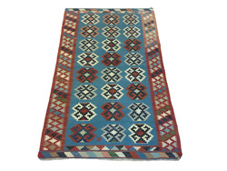 Handgeknüpfter Perser Orientteppich "Gaschgai Kelim" 150x95 cm
