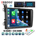 Android 14 Carplay Autoradio  GPS SAT NAVI RDS Für VW GOLF 5 6 PASSAT Touran EOS