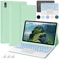 QWERTZ Touchpad Tastatur mit Schutzhülle für iPad 10 9 8 7th Gen Air 6 5 Pro 11