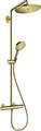 hansgrohe Croma Select S Showerpipe 280 1jet EcoSmart 9 l/min mit Thermostat und