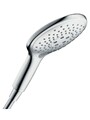 hansgrohe Raindance Select S Duschkopf Handbrause mit 3 Strahlarten 150 mm Chrom