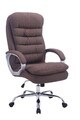 Bürostuhl Vancouver mit Stoffbezug – XXL-Chefsessel bis 235 kg, ergonomisch