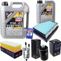 INSPEKTIONSKIT FILTER LIQUI MOLY ÖL 6L 5W-40 für VW EOS 1F7 1F8 2.0 TFSI