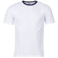 Original Bundeswehr Marine T-Shirt BW Matrose Unterhemd Outdoor Armee Shirt Weiß