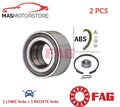 RADLAGERSATZ RADLAGER SATZ PAAR VORNE FAG 713 6400 40 2PCS A FÜR CITROËN C8