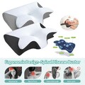 Nacken Therapiekissen Memory Schaum Grau Orthopädisch Ergonomisch Schmerzen