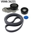 SKF Keilrippenriemensatz VKMA 36221 für VOLVO