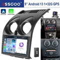 32G RDS Carplay Autoradio GPS KAM Für Nissan Qashqai J10 2006-13 Android 14 DAB+