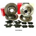 VW GOLF 5 / V - BREMSEN SET VORNE + HINTEN Satz Ø288/253mm 1ZE 1KD