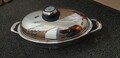 AMC Premium System Kochtopf, Topf, Bräter oval mit Deckel Visiotherm, 3,5 ltr.