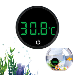 Aquarium -Thermometer wiederaufladbare digitale LED -Anzeige Fischtankmesser