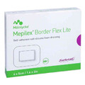 Mepilex Border Flex Lite selbsthaftender Schaumverband 4x5 cm 10 STK
