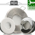Einbaustrahler LED Bad dimmbar Decken Set 5W SD flach 50 mm IP65 außen MER-IP65