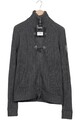 edc by Esprit Strickjacke Herren Cardigan Jacke Gr. M Baumwolle Grau #5ob2n1d