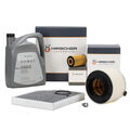 HIRSCHER Filterset 5L ORIGINAL 0W30 Motoröl für AUDI A4 B8 A5 8T/F Q5 8R 2.0 TDI