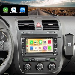 Android 14 Apple Carplay Autoradio GPS Navi Für Golf 5 6 VW Polo Passat TouranApple Carplay & Android Auto Plug and Play Für VW