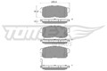 Bremsbelagsatz Scheibenbremse TOMEX Brakes TX 17-97 für NISSAN PRIMERA P11 3 A33