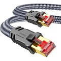 Cat 8 LAN Kabel 5meter - Netzwerkkabel 5m 40Gbps Hohe Geschwindigkeit Etherne...