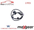 ABS SENSOR DREHZAHLFÜHLER PAAR HINTEN MAXGEAR 20-0321 2PCS A NEU OE QUALITÄT