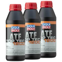Getriebeöl Öl LIQUI MOLY Top Tec ATF 1200 3 X 500 ml für Nissan Peugeot Volvo VW