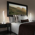 2er Set LED Wellen Tisch Leuchten Schlaf Zimmer Stand Nacht Licht Lese Lampen