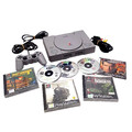 PS1 - Sony PlayStation 1 Konsole mit Controller + 7 Spiele