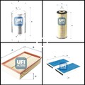 Ufi Filterset, Inspektionspaket passend für VW LT 28-46 II Kasten LT 28-46 II