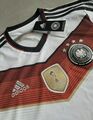 original DFB Deutschland Trikot WM Patch 2014 Adidas 4.Sterne NEU Etikett Gr. L 
